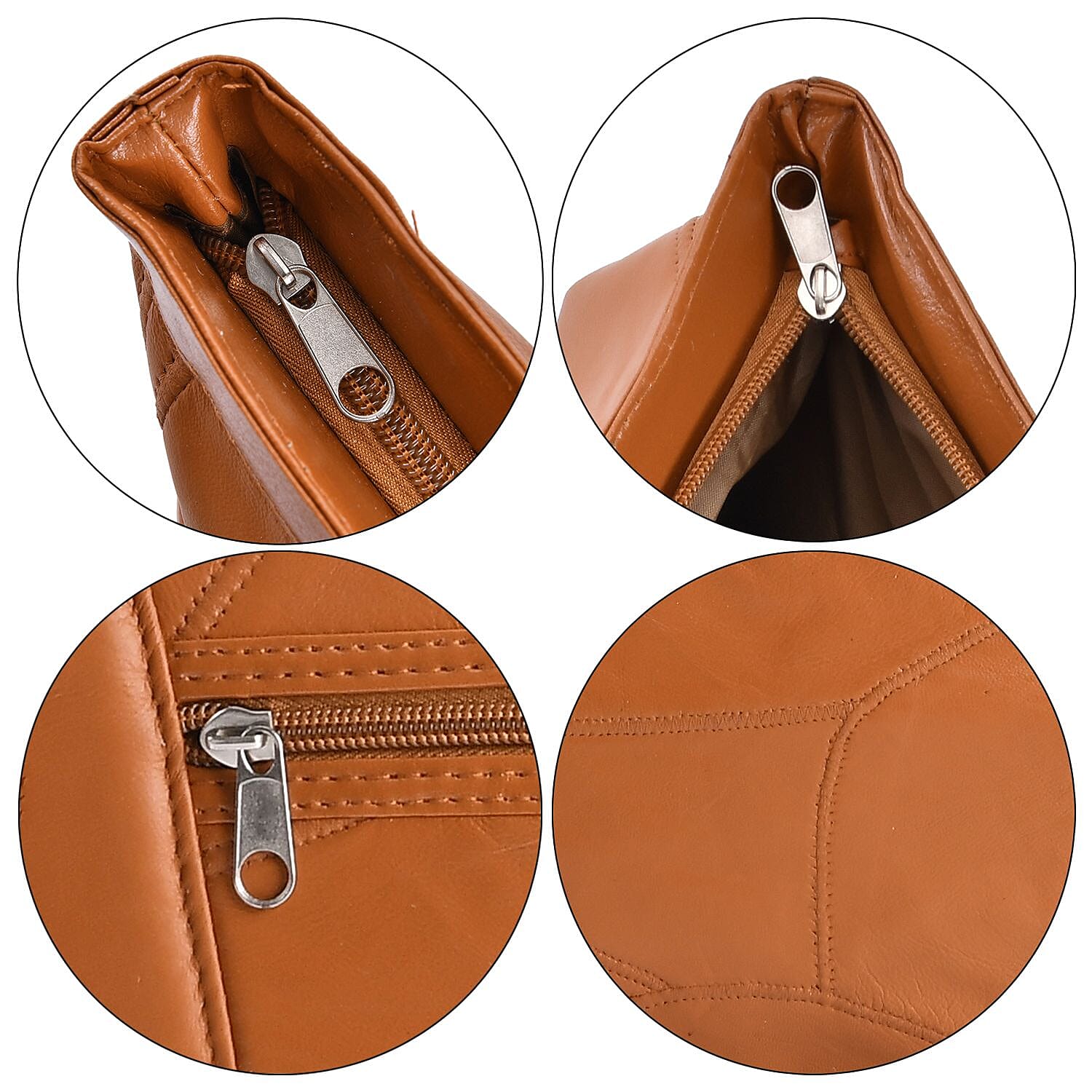 100% Genuine Leather Patchwork Shoulder Bag 7748700 4