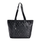 Closeout Deal - Genuine Leather Tote Bag (Size 40x30x10 cm) - Black