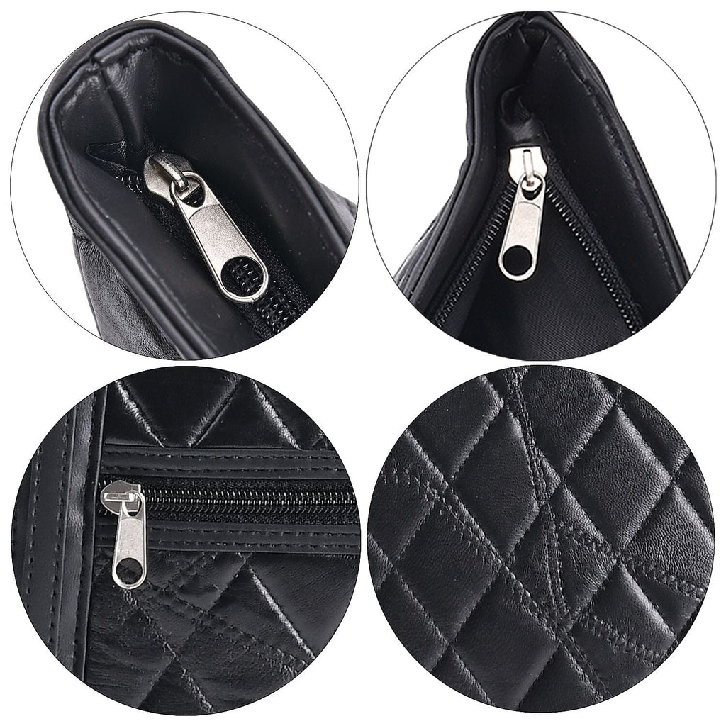 Closeout Deal - Genuine Leather Tote Bag (Size 40x30x10 cm) - Black