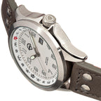 Shield Japanese Mens Watch in Stainless Steel