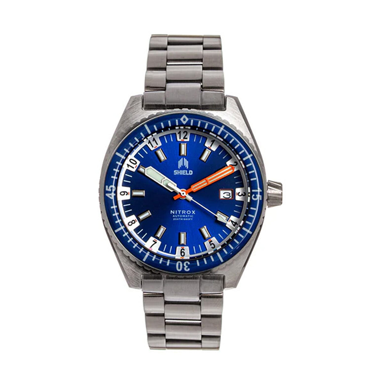 Shield Nitrox Bracelet Automatic Movement Watch w/Date 7862535 0