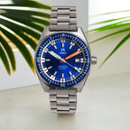 Shield Japanese Mens Watch in Stainless Steel