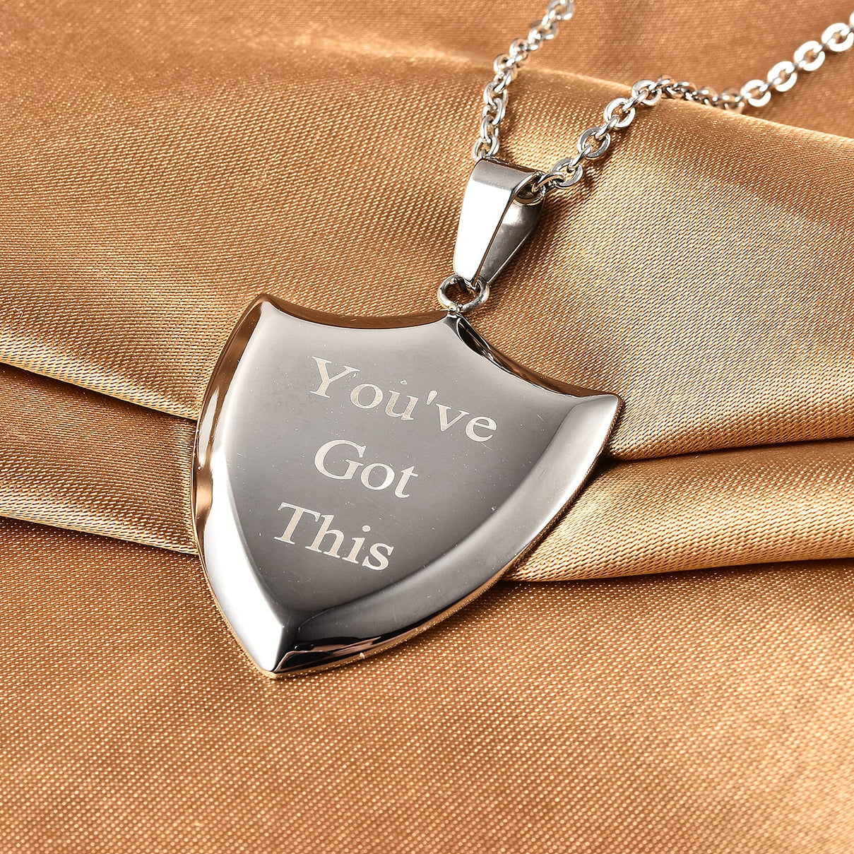 Engraved Pendant with Chain (Size 24) in Stainless Steel 4035267 3