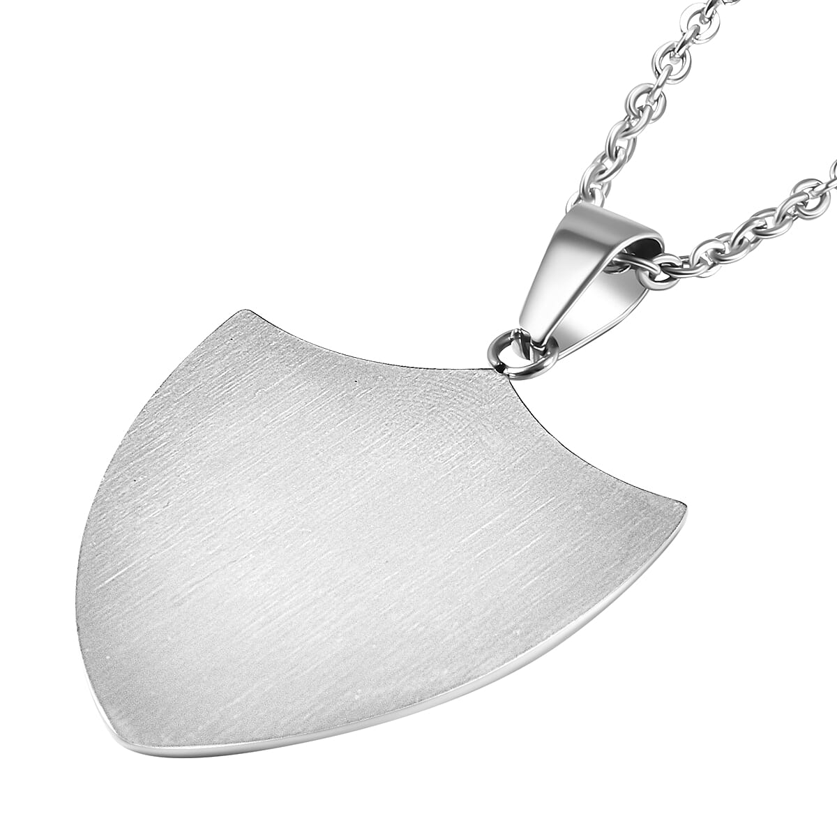 Engraved Pendant with Chain (Size 24) in Stainless Steel 4035267 5