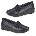 Shoertee Comfort Ladies Shoe (Size - 5) - Navy