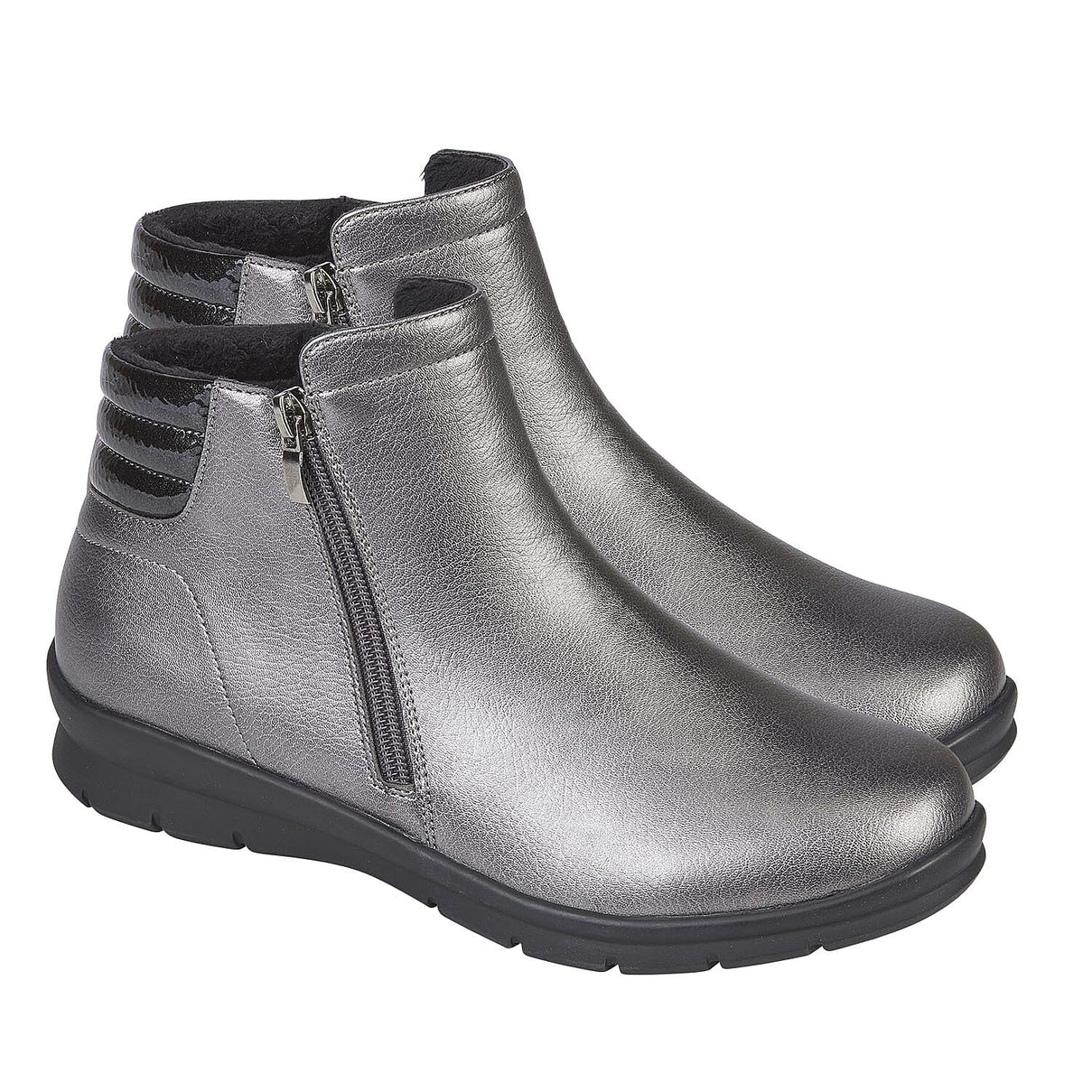 Shoertee Comfort Ladies Shoe (Size 6) - Pewter 7970789 0