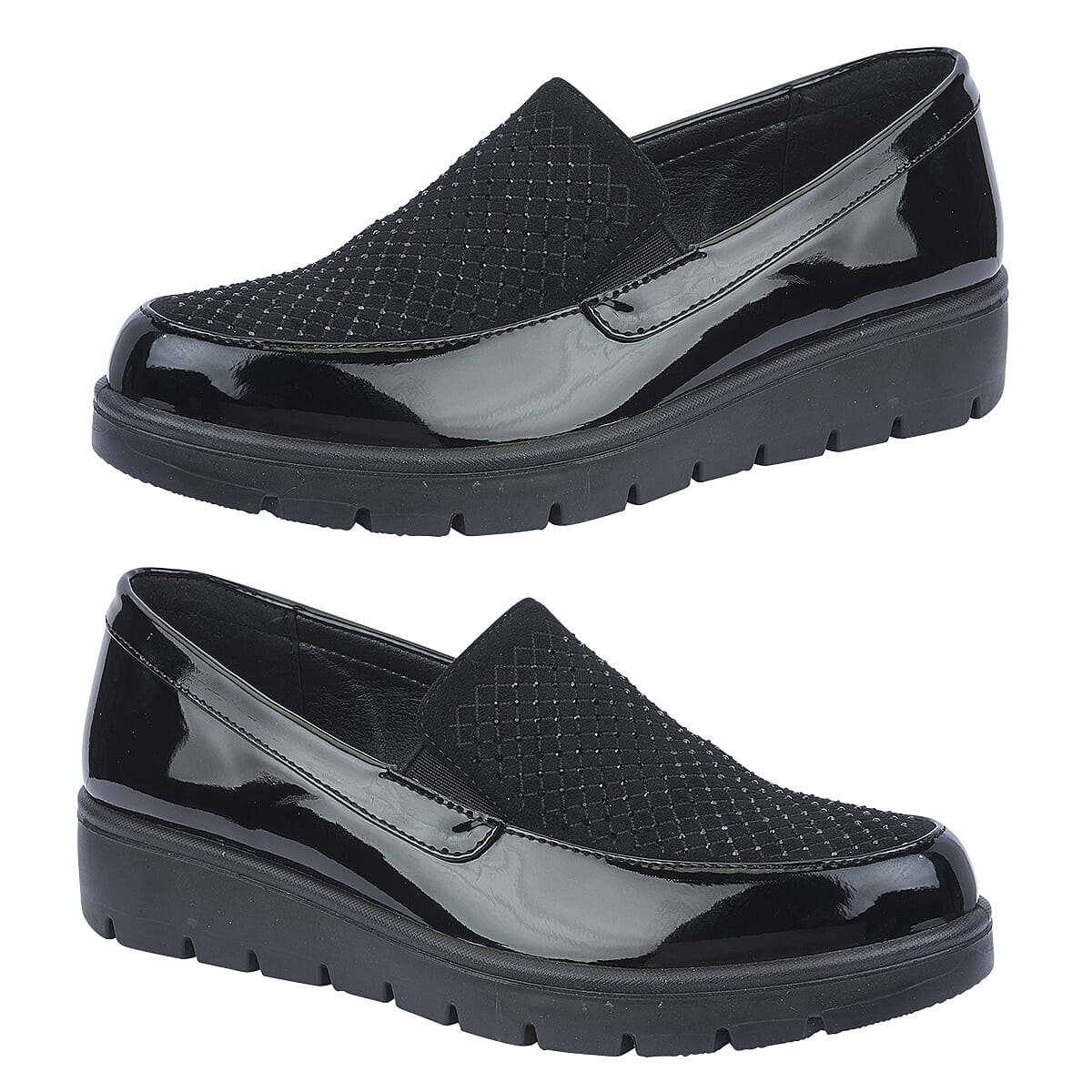 Shoertee Comfort Ladies Shoe (Size 7) - Black 7827271 0
