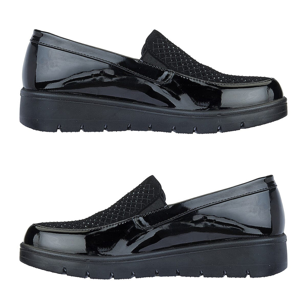 Shoertee Comfort Ladies Shoe (Size 7) - Black