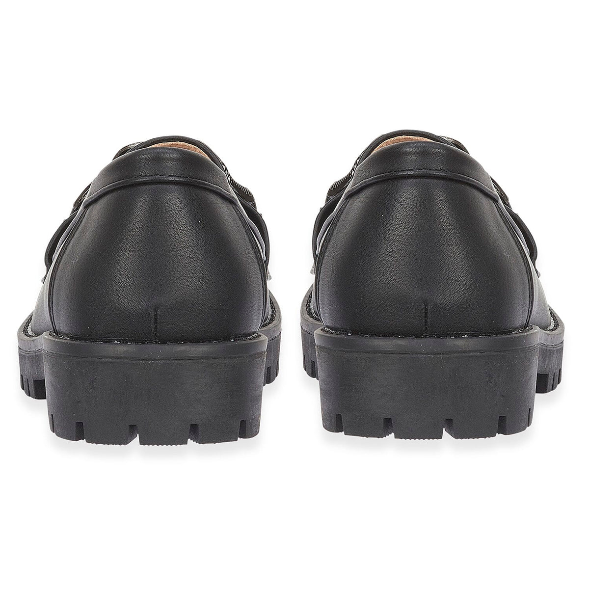 Adeline Ladies' Trendy Loafers With Padded Insole (Size 4) - Black V32522445 2
