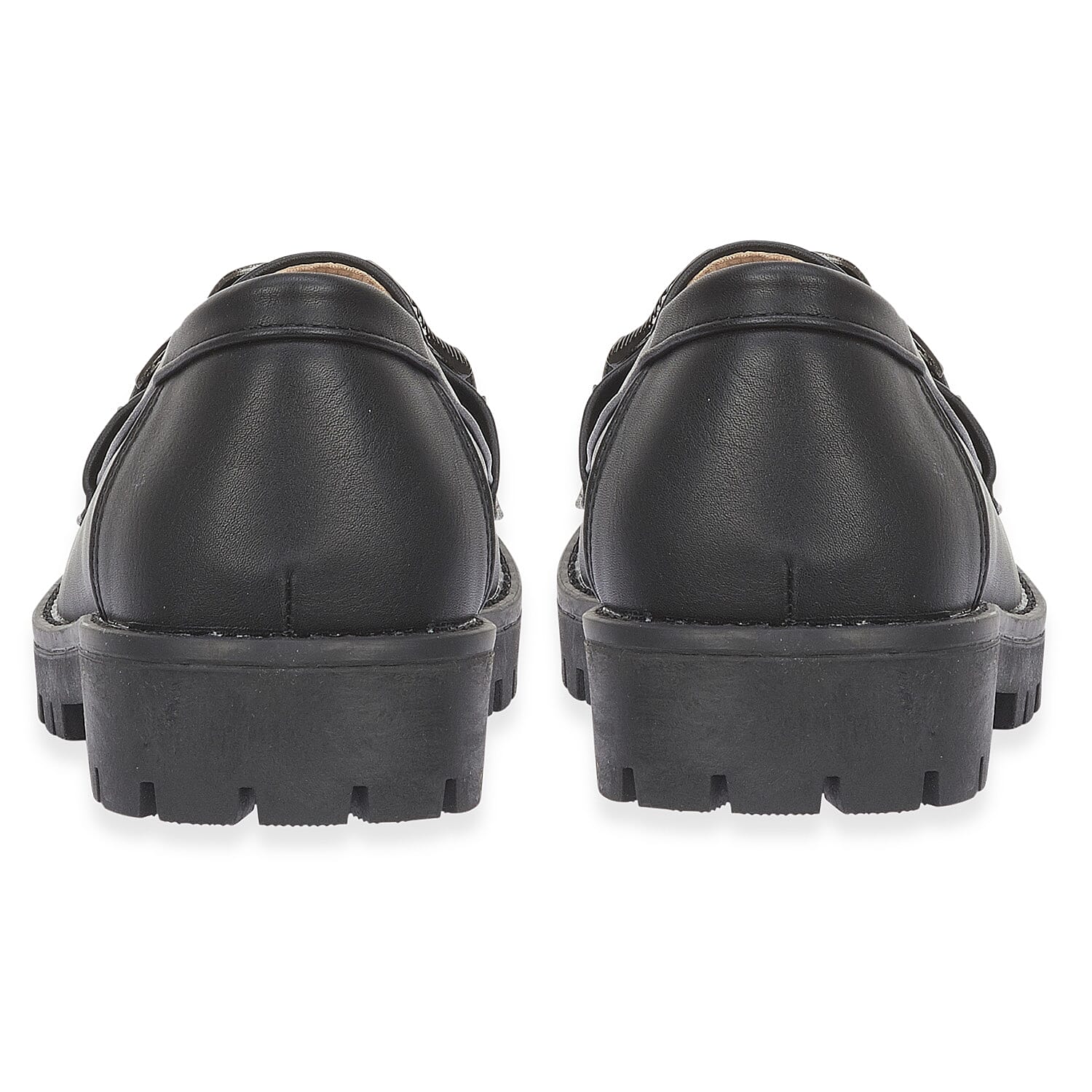 Adeline Ladies' Trendy Loafers With Padded Insole (Size 4) - Black V32522445 2