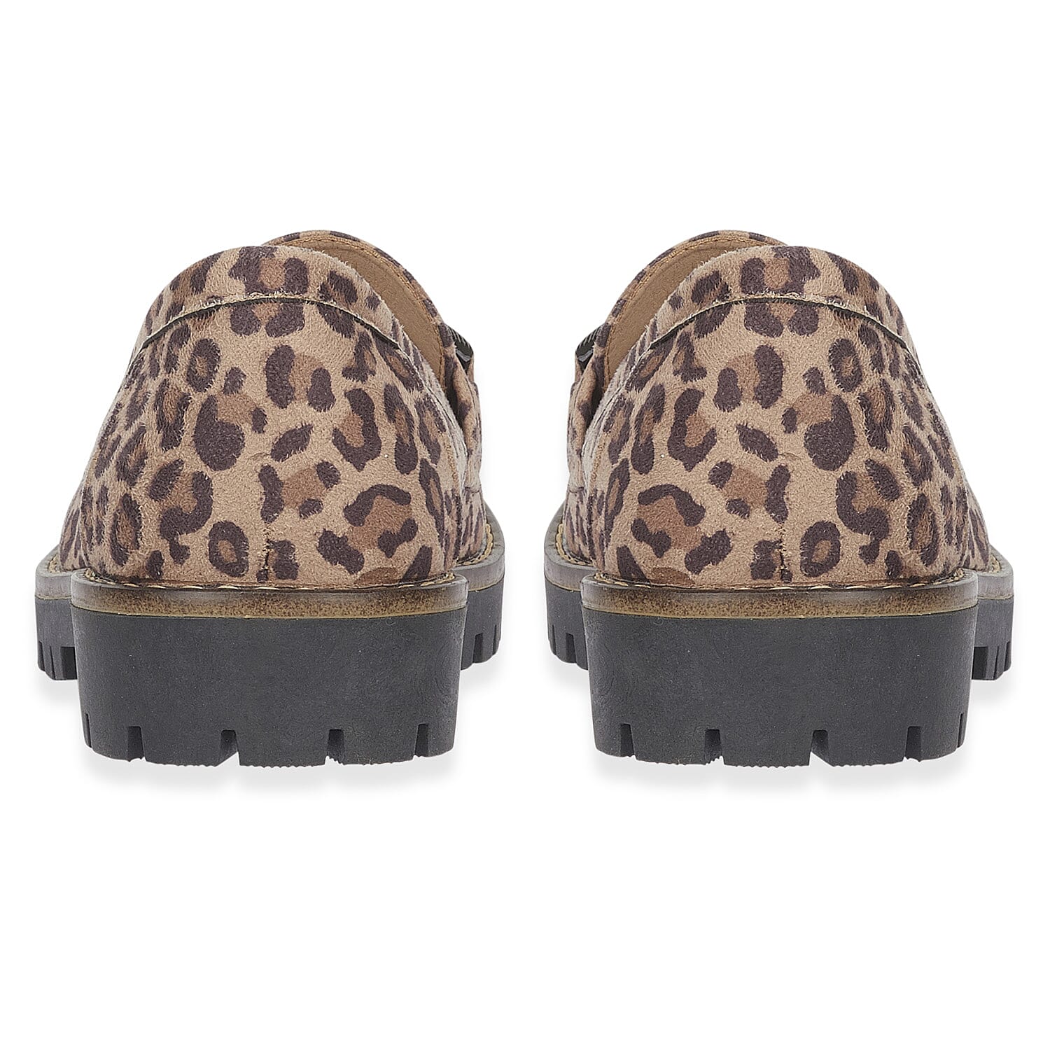 Adeline Ladies' Trendy Loafers With Padded Insole (Size 7) - Leopard 8259331 2
