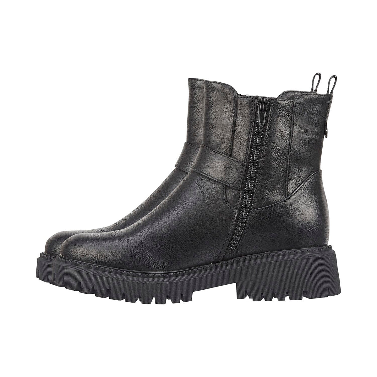 Shoes By Emma Lapari Cleated Sole Ankle Chelsea Boots (Size 4) - Black V32526267 1