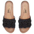 Shoes by Emma Ladies Sandal (Size 4) - Black