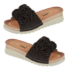 Shoes by Emma Ladies Sandal (Size 4) - Black