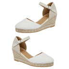 Shoes by Emma Ladies Sandal (Size 4) - White