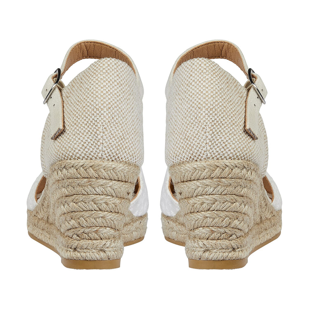 Shoes by Emma Ladies Sandal (Size 4) - White