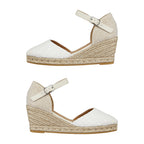Shoes by Emma Ladies Sandal (Size 4) - White