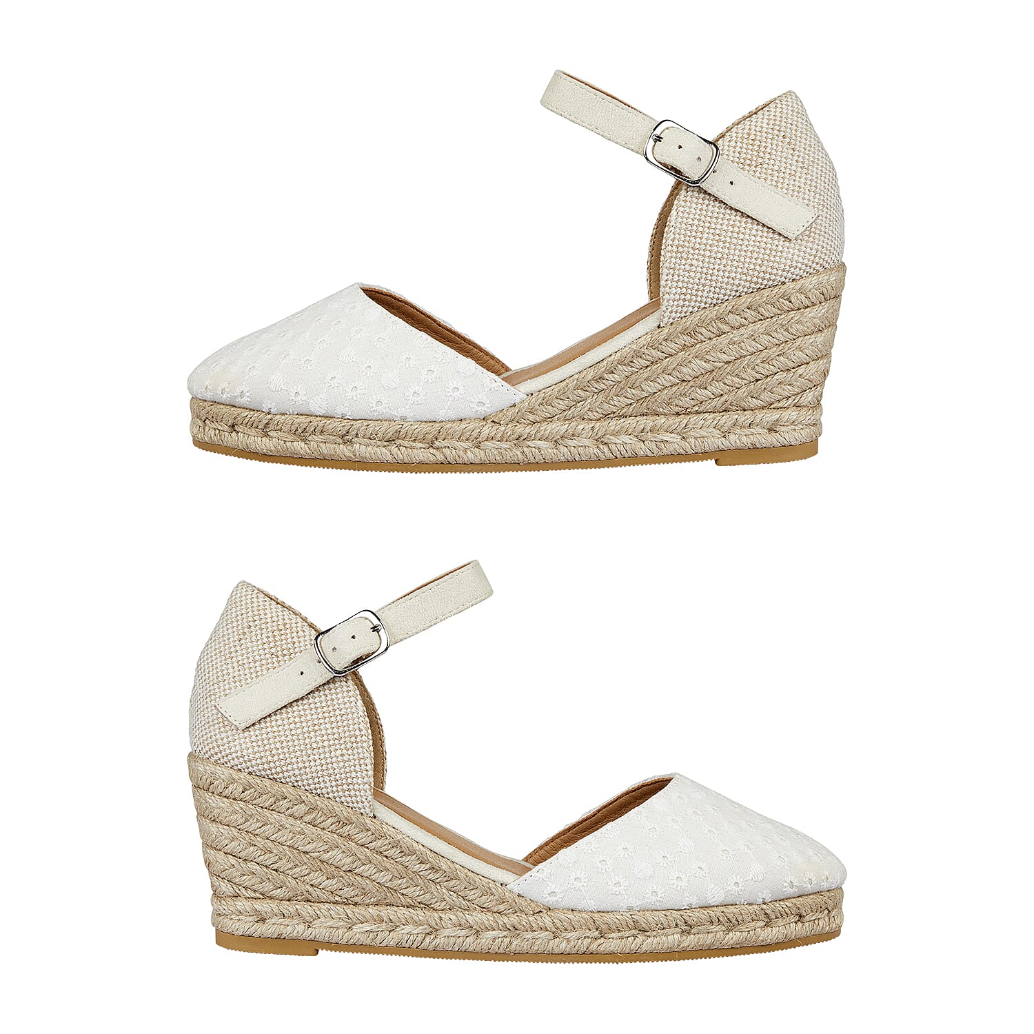 Shoes by Emma Ladies Sandal (Size 4) - White 7816882 2