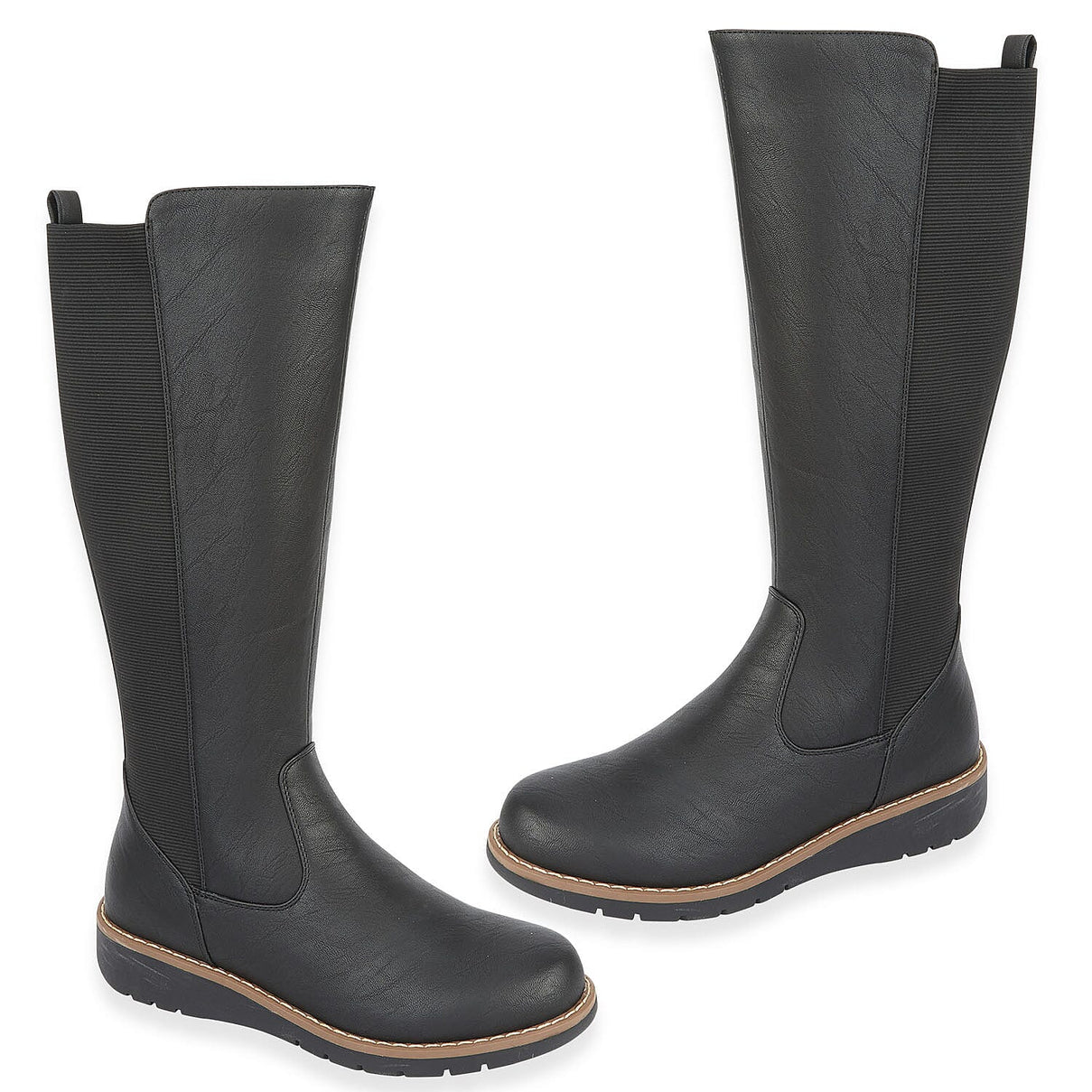 SHOES BY EMMA Ladies Black Long Leg Boot LISA (Size 4) 7967069 0