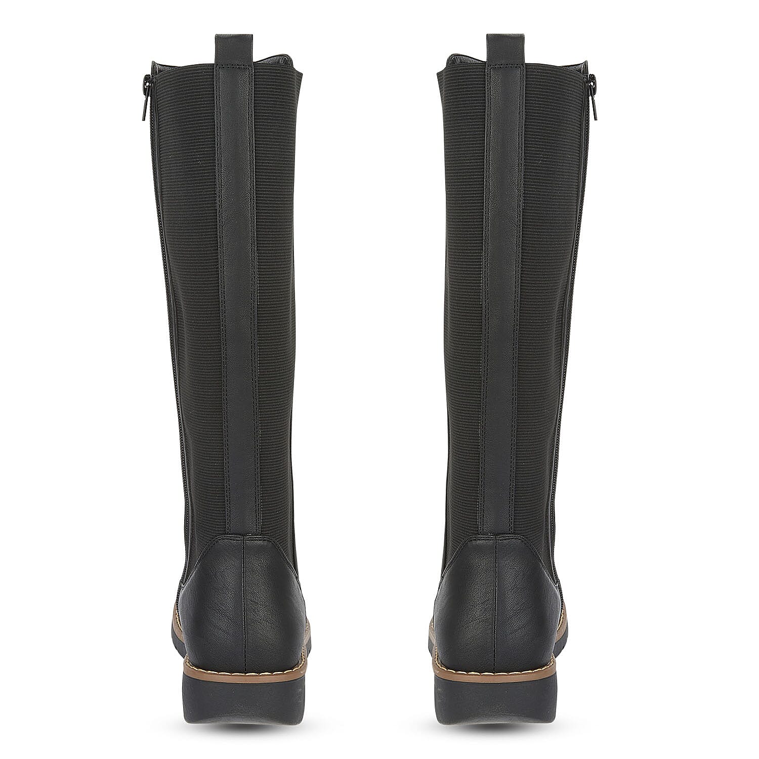 SHOES BY EMMA Ladies Black Long Leg Boot LISA (Size 4) 7967069 1