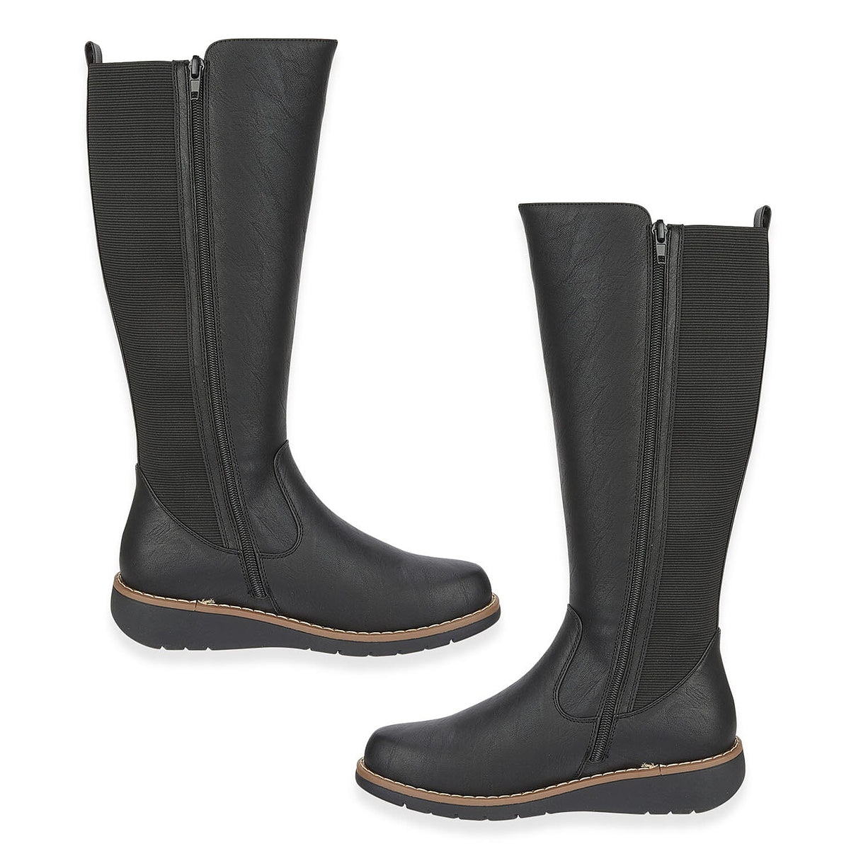 SHOES BY EMMA Ladies Black Long Leg Boot LISA (Size 4) 7967069 2