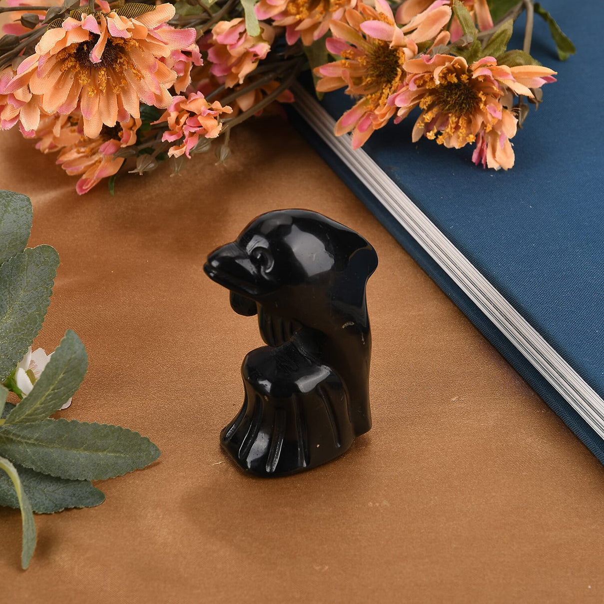 Natural Shungite Dolphin Carving 548.00Ct 8430222 2