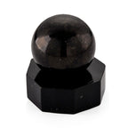 Natural Shungite Sphere Carving With Shungite Base 1628.00 Ct