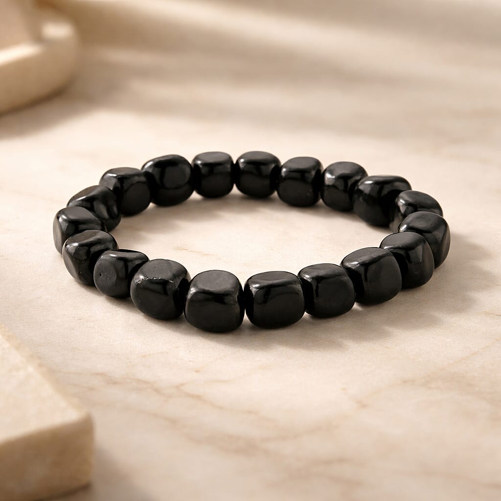 Natural Shungite Bracelet (Adjustable) 19 Ct. 8480349 3