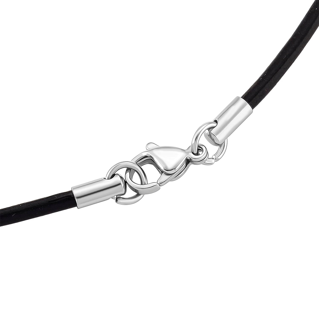 Natural Shungite Carved Phoenix Sterling Silver Pendant with Chain (Size - 20) 95.00 Ct. 4451524 6