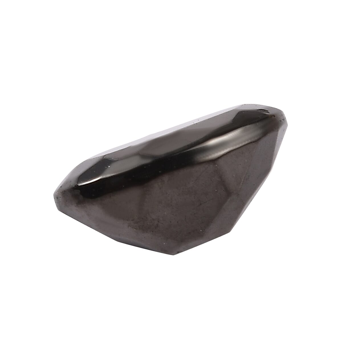 Shungite Loose Gemstone in Oval Cut (7 mm) 7734304 2