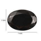 Shungite Oval 7x5 mm