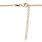 Elite Shungite Necklace (Size 18-2 Inch Ext.) in 14K Gold Overlay Sterling Silver, Silver Wt. 16.48 Gms