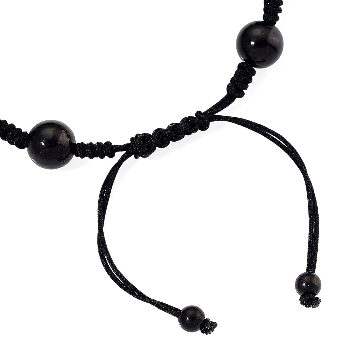 Natural Shungite Pixiu Adjustable Bracelet (Size 6.5 - 9 Adjustable) 70.00 Ct. 8247648 6