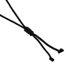 Natural Shungite Angel Wing Adjustable Necklace (Size-28) 30.00 Ct.