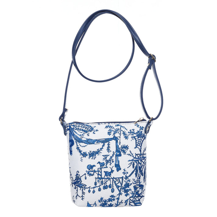 Signare Tapestry Collection - Designer-Inspired Chinoiserie Sling Bag and Zip Coin Purse 8103944 2