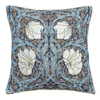 Signare Tapestry Pimpernel and Thyme Cushion Cover (Size 44 Cm) - Blue - Multi