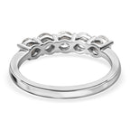 One Time Deal Only - SGL Certified & Appraised 950 Platinum Diamond 5 Stone Ring 1.00 Ct.