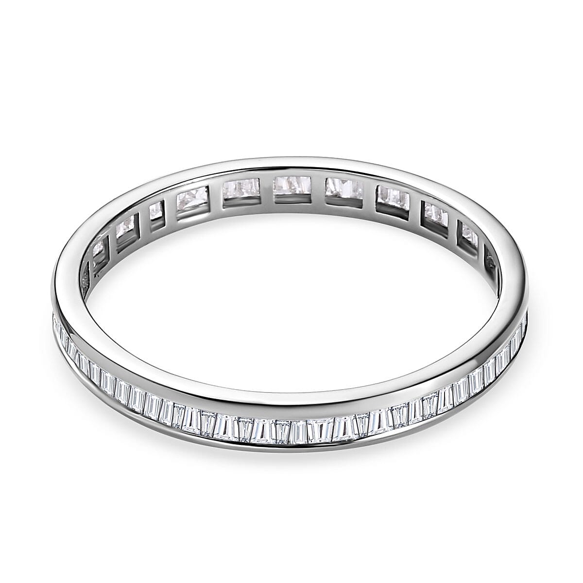 Signature Collection 950 Platinum SGL Certified Diamond (SI-G-H) Ring 0.50 Ct. 7516404 4