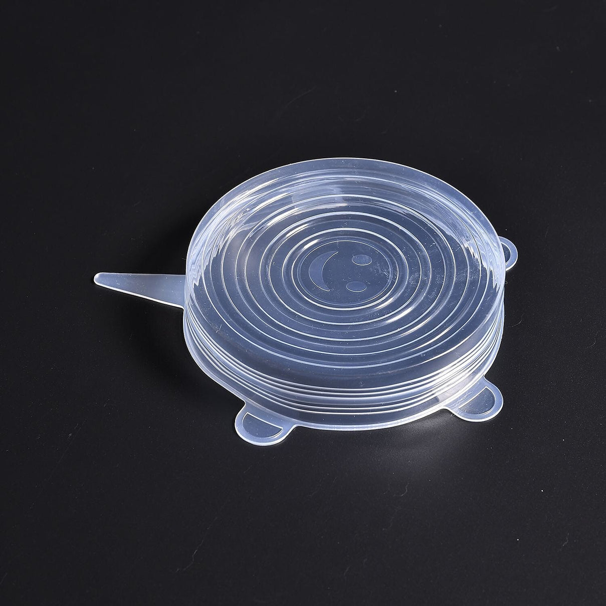 Set of 24 Air Tight Stretchable Silicone Lids - 12xRound, 12xRectangle 7545023 2