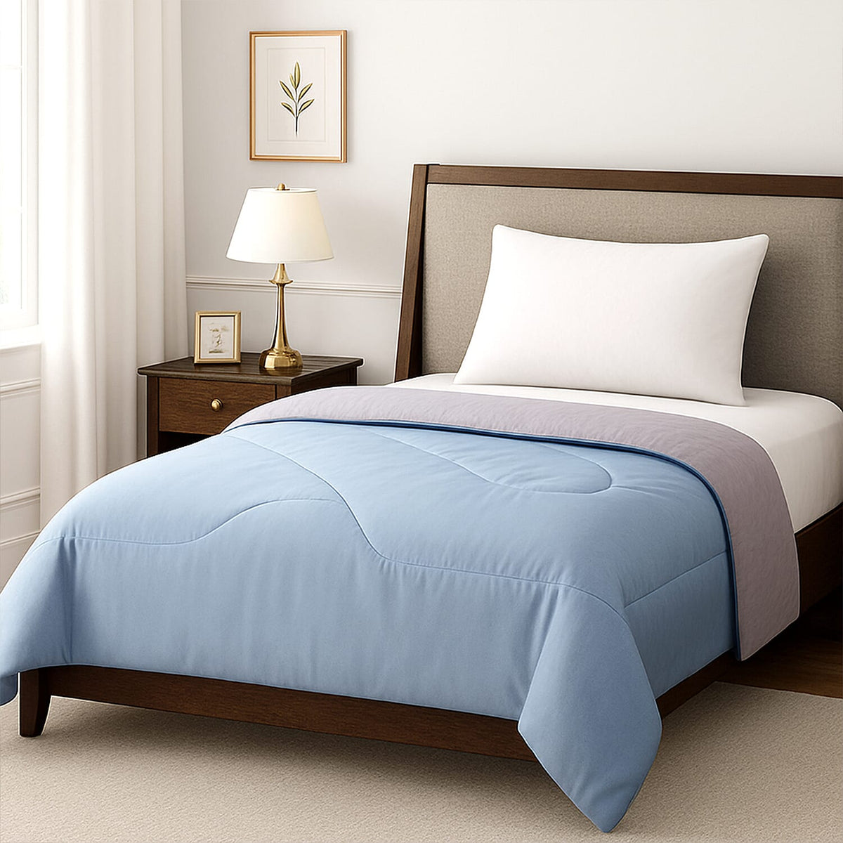 Silk Touch Ultra - Cooling Quilt - Quickly Absorbs Body Heat (Size 135x200cm) 8123724 0