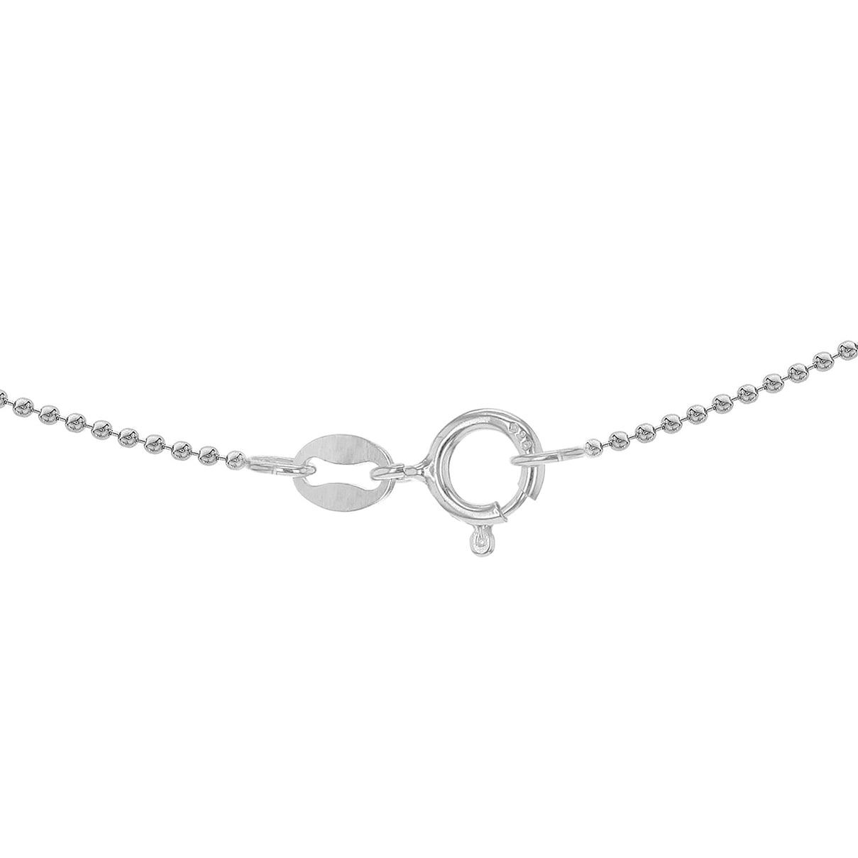 Silver 1.5 MM Ball Chain with Lobster Clasp 24 Inch Polished, 4.1 Gms 8104717 2