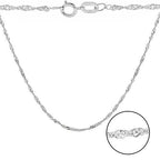 Sterling Silver Chain (Size - 18)