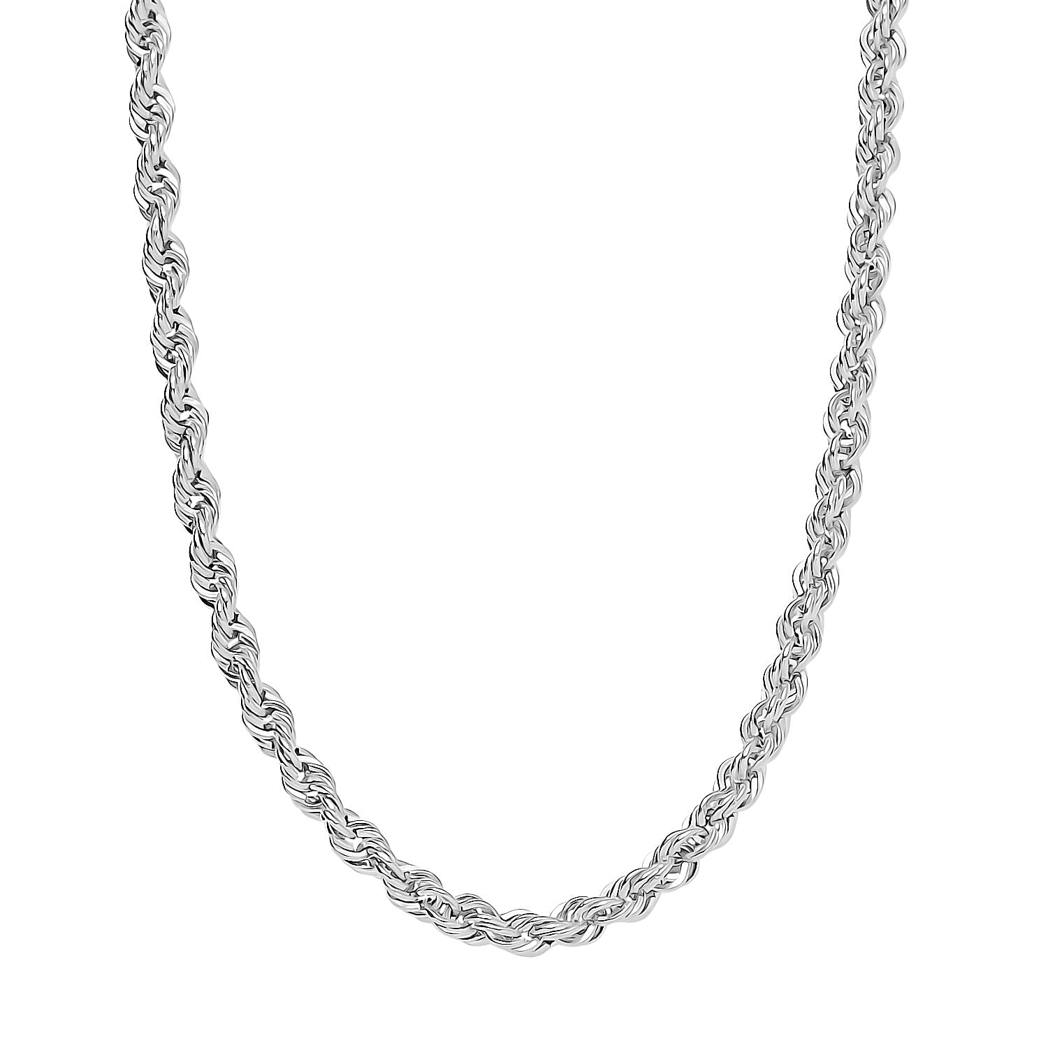 Silver 1.8 MM Rope Chain with Lobster Clasp 16 Inch Polished, 5.2 Gms 8105613 0