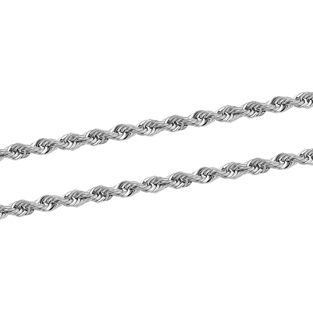 Sterling Silver Chain (Size - 16), Silver Wt.5.2 Gms