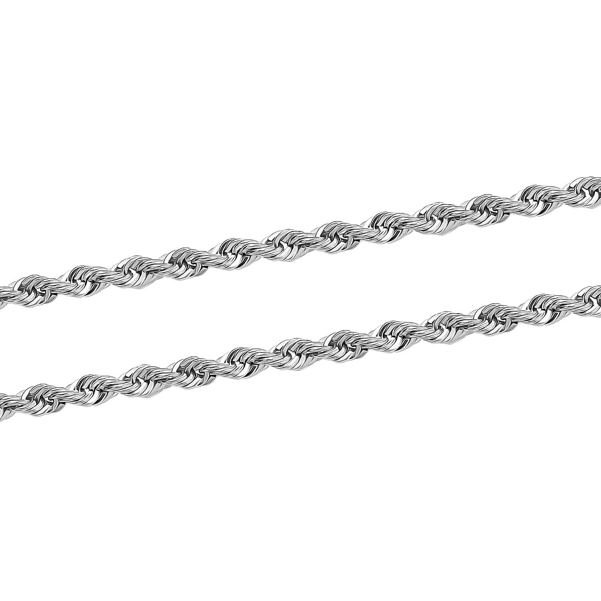 Silver 1.8 MM Rope Chain with Lobster Clasp 16 Inch Polished, 5.2 Gms 8105613 2