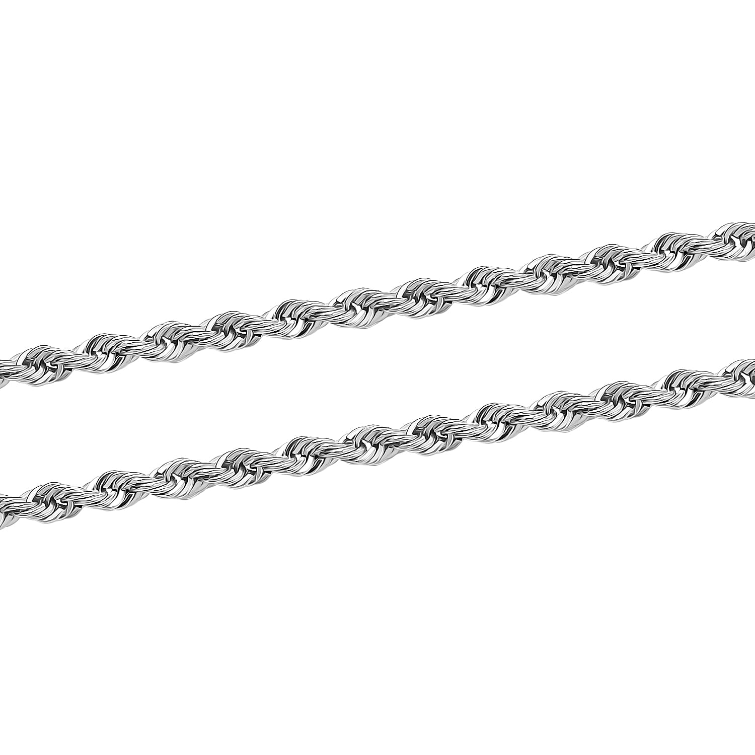 Silver 1.8 MM Rope Chain with Lobster Clasp 16 Inch Polished, 5.2 Gms 8105613 2