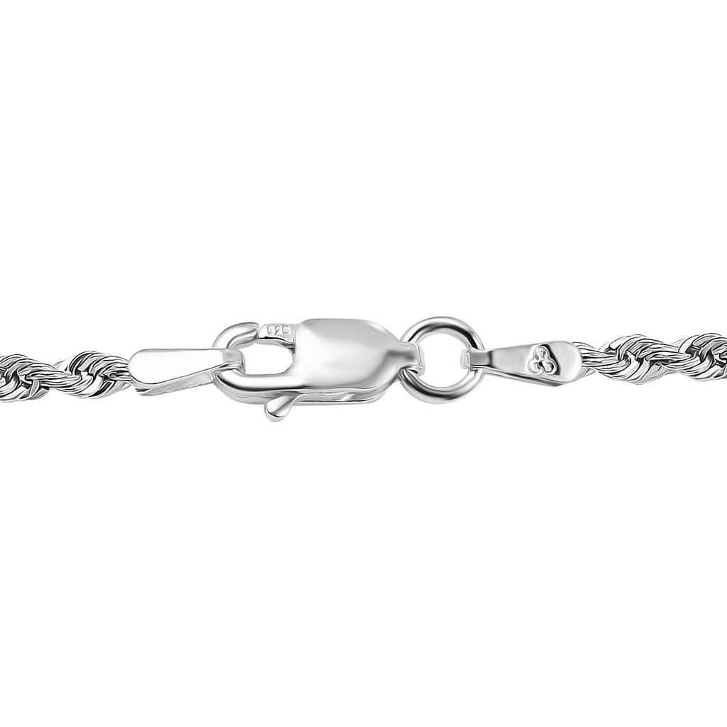 Sterling Silver Chain (Size - 16), Silver Wt.5.2 Gms
