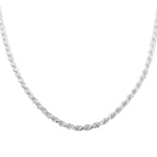 Sterling Silver Chain (Size - 20), Silver Wt.6.5 Gms