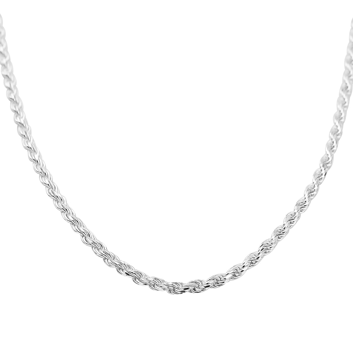Silver 1.8 MM Rope Chain with Lobster Clasp 20 Inch Polished, 6.5 Gms 8105633 3