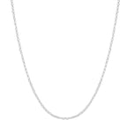 Sterling Silver Chain (Size - 24)